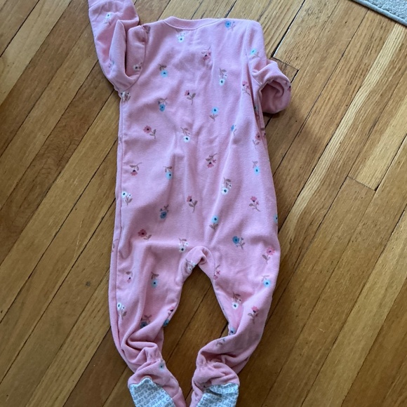 Carter’s Bundle of 3 Loose Fit Long-Sleeve 1-Piece Pajamas size 2T EUC - Picture 4 of 16